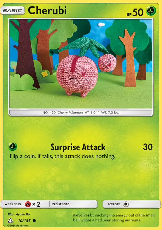 Cherubi 10 Ultra Prism Pokesingles