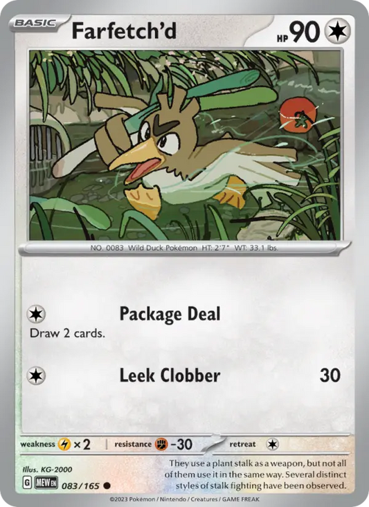 Farfetch'd 83 151 Pokesingles