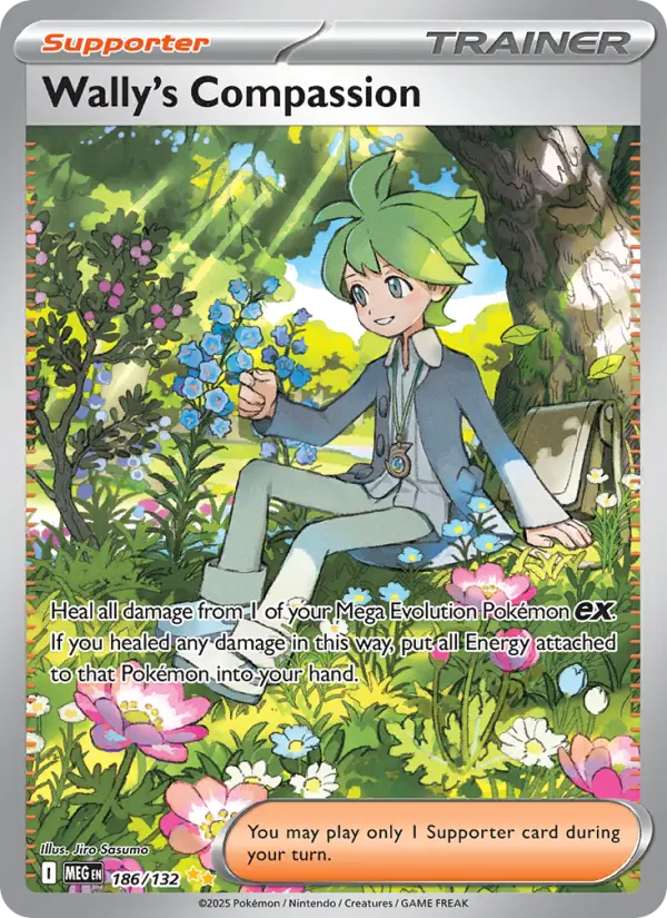 Wally's Compassion 186 Mega Evolution Pokesingles