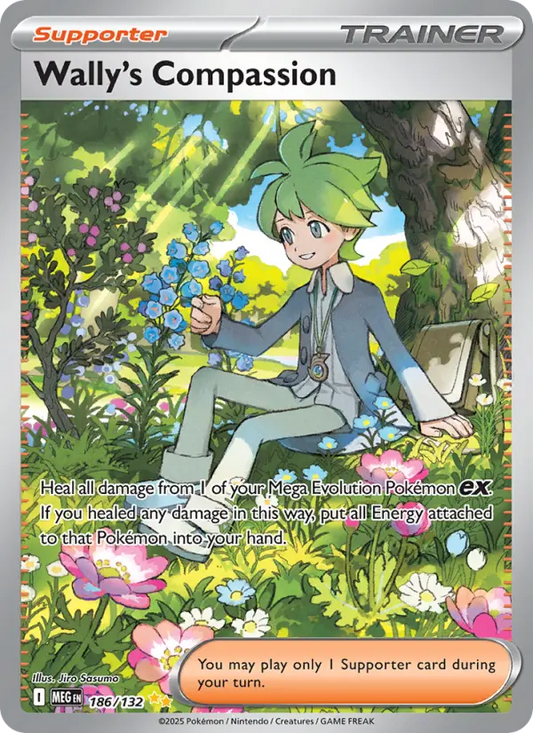 Wally's Compassion 186 Mega Evolution Pokesingles