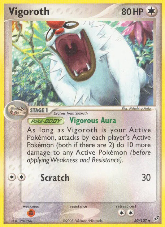 Vigoroth 50 Deoxys Pokesingles