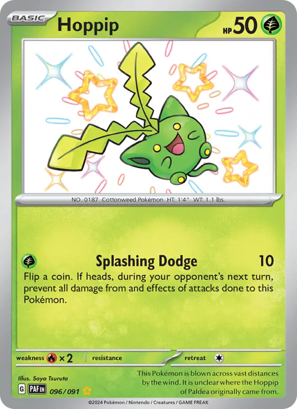 Hoppip 96 Paldean Fates Pokesingles