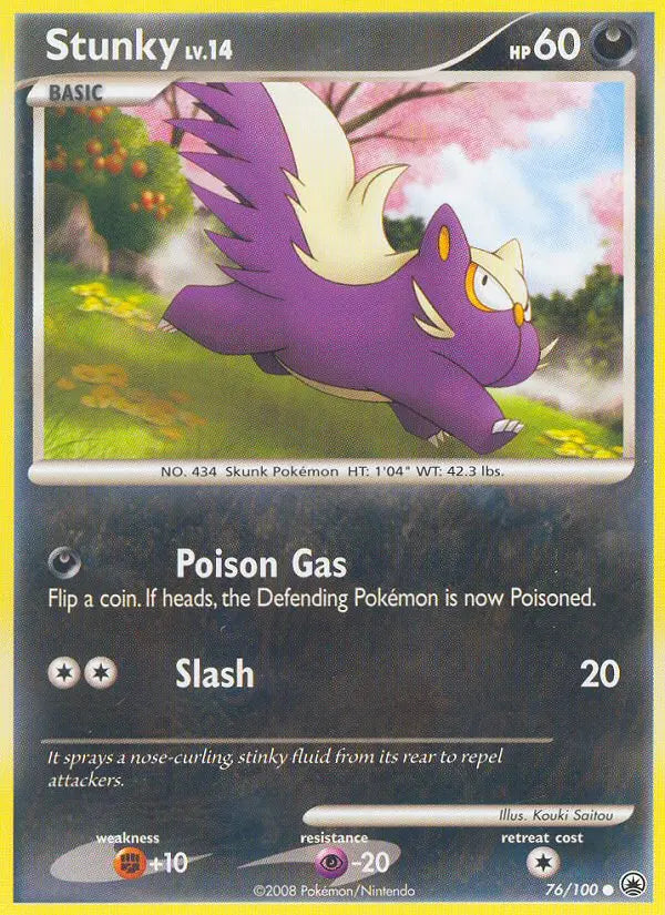 Stunky 76 Majestic Dawn Pokesingles