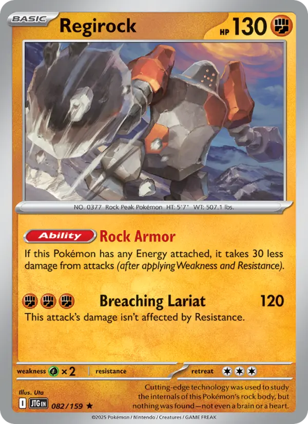 Regirock 82 Journey Together Pokesingles