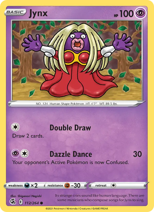 Jynx 112 Fusion Strike Pokesingles