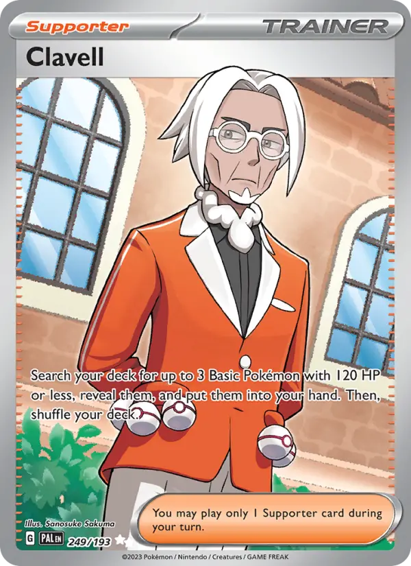 Clavell 249 Paldea Evolved Pokesingles