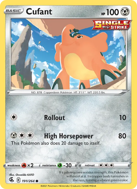 Cufant 191 Fusion Strike Pokesingles