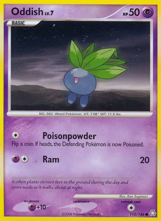 Oddish 112 Legends Awakened Pokesingles