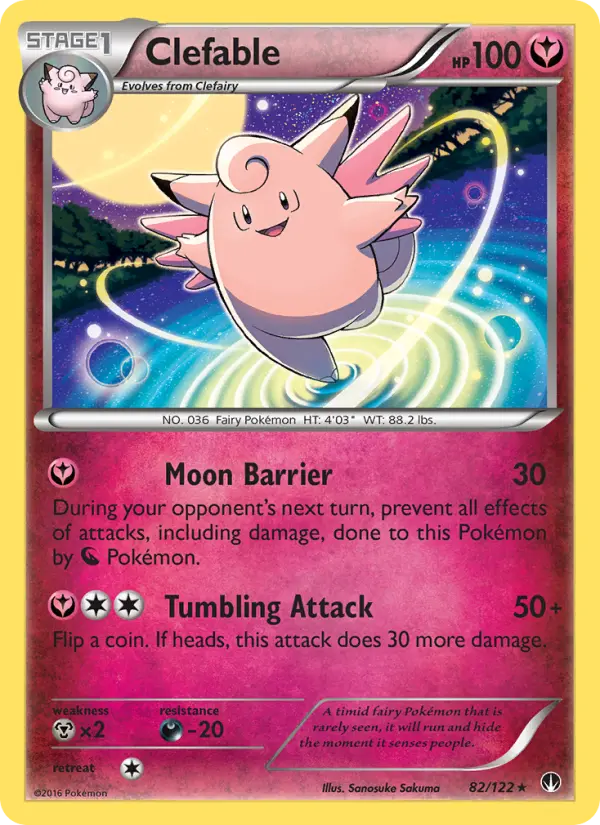 Clefable 82 BREAKpoint Pokesingles