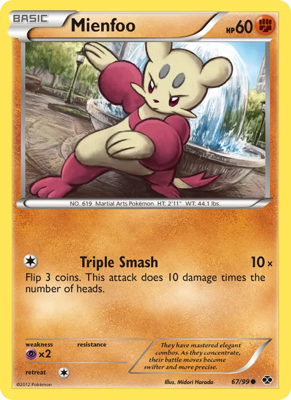 Mienfoo 67 Next Destinies Pokesingles