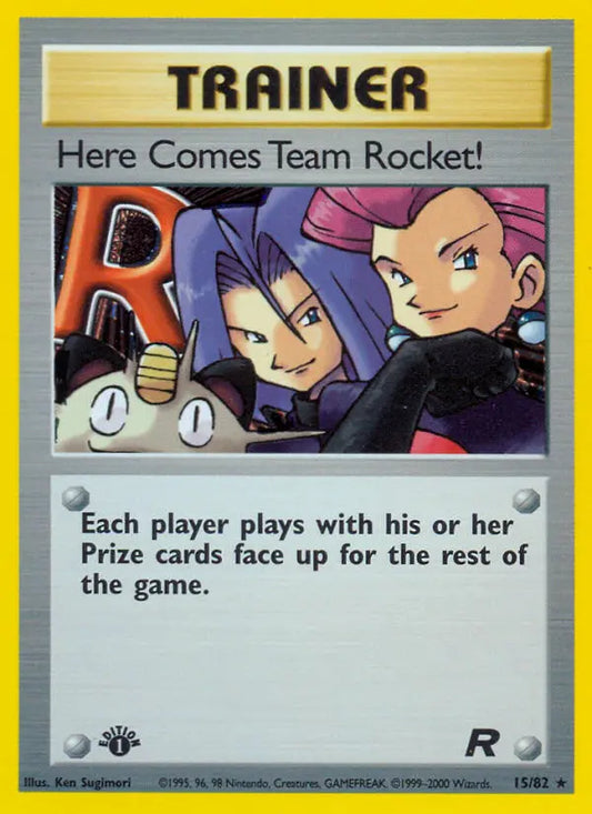 Here Comes Team Rocket! 15 Team Rocket Pokesingles