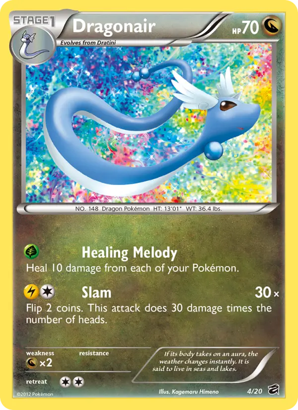Dragonair 4 Dragon Vault Pokesingles