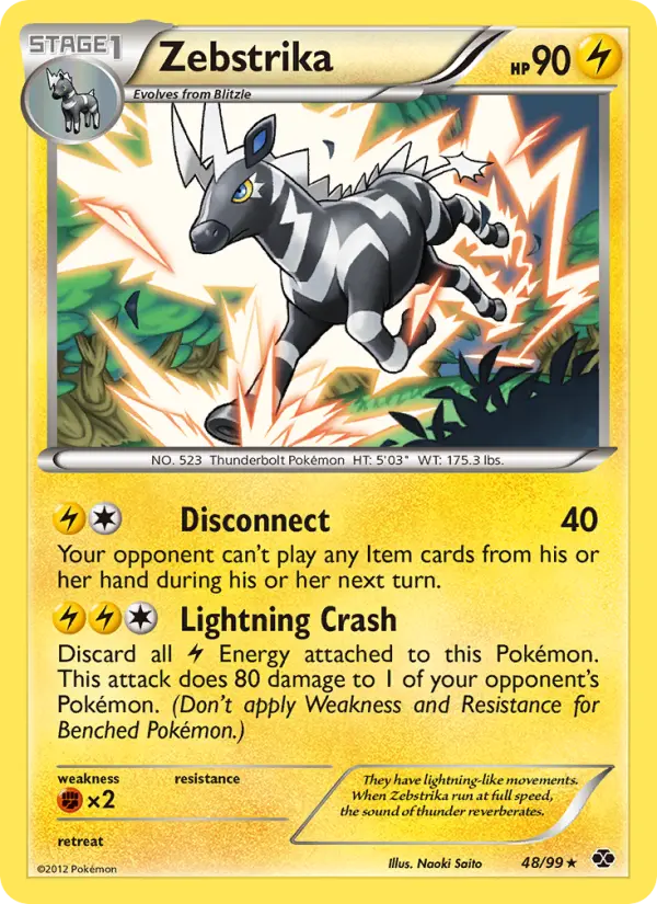 Zebstrika 48 Next Destinies Pokesingles