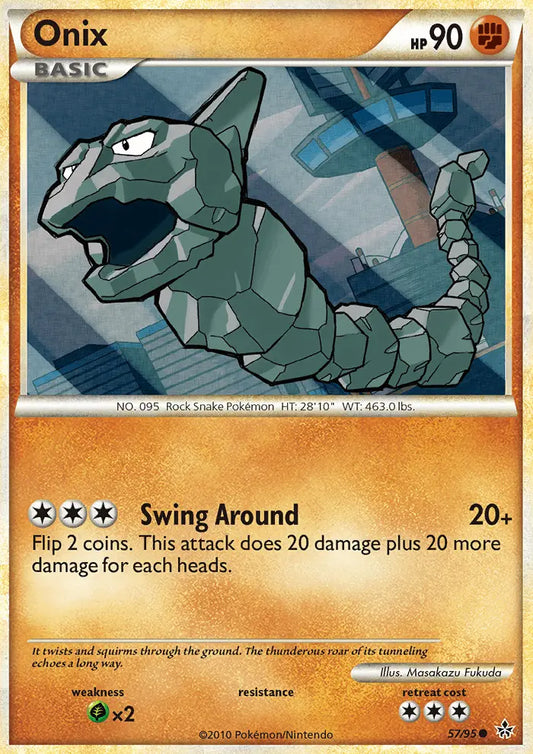 Onix 57 Unleashed Pokesingles