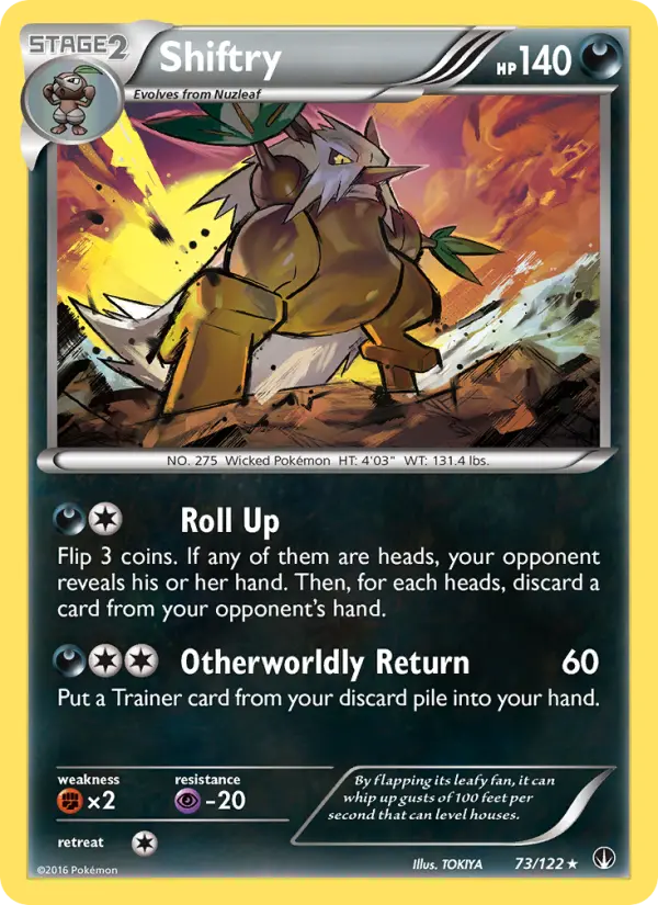 Shiftry 73 BREAKpoint Pokesingles