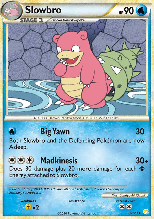 Slowbro 52 HeartGold SoulSilver Pokesingles