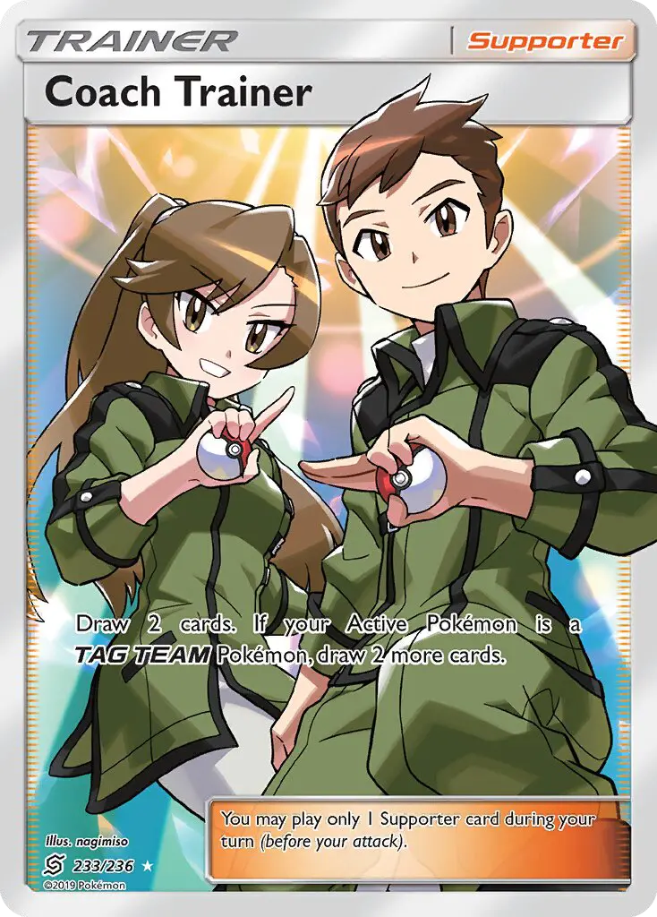 Coach Trainer 233 Unified Minds Pokesingles