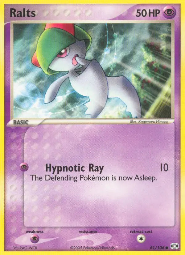 Ralts 61 Emerald Pokesingles
