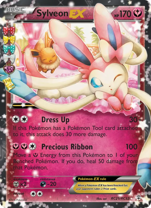 Sylveon EX RC21 Generations Pokesingles