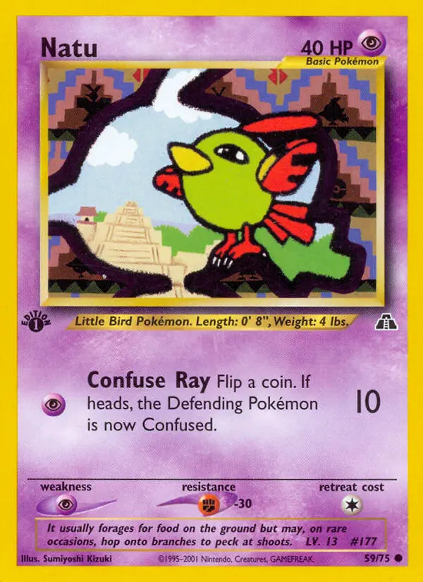 Natu 59 Neo Discovery Pokesingles