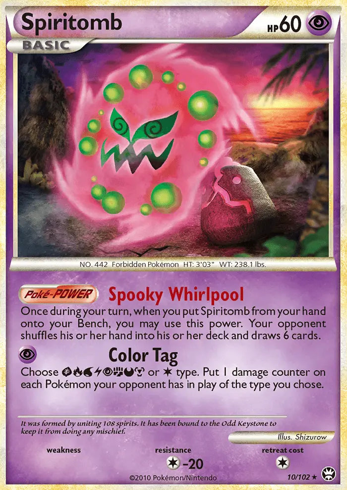 Spiritomb 10 Triumphant Pokesingles