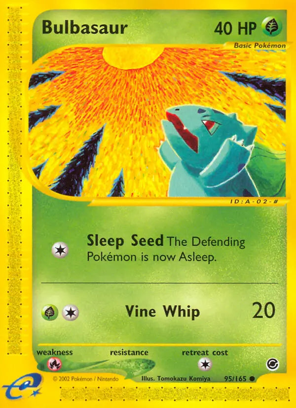 Bulbasaur 95 Expedition Base Set Pokesingles