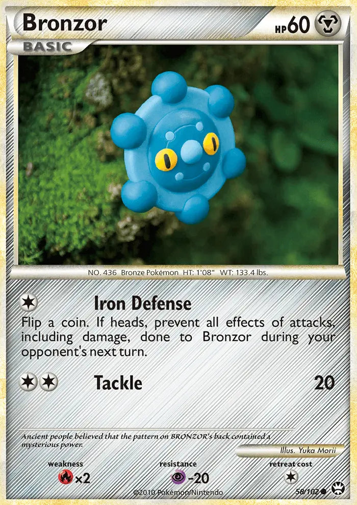 Bronzor 58 Triumphant Pokesingles