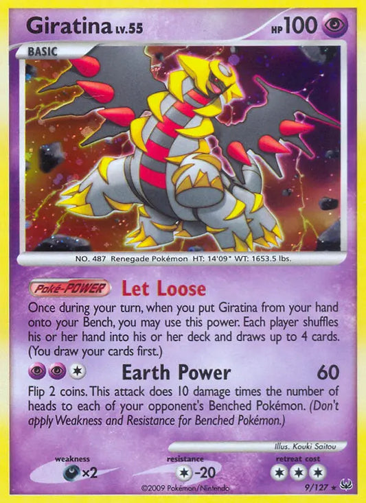 Giratina 9 Platinum Pokesingles