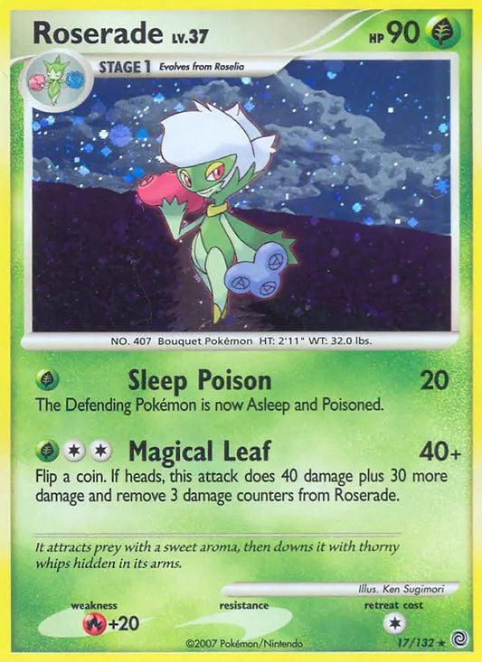 Roserade 17 Secret Wonders Pokesingles