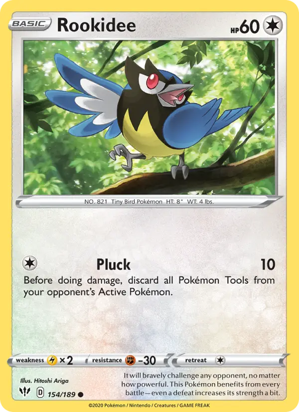 Rookidee 154 Darkness Ablaze Pokesingles