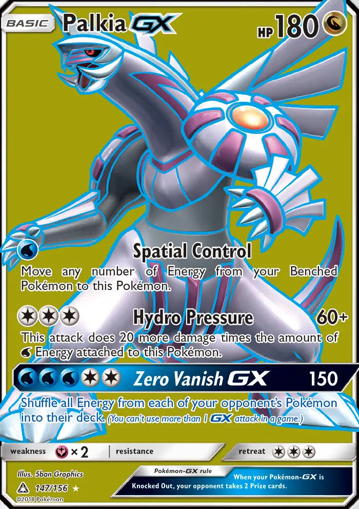 Palkia GX 147 Ultra Prism Pokesingles