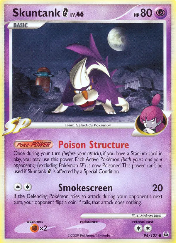 Skuntank G 94 Platinum Pokesingles
