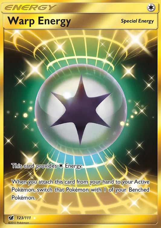 Warp Energy 123 Crimson Invasion Pokesingles