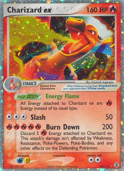 Charizard ex 105 FireRed & LeafGreen Pokesingles