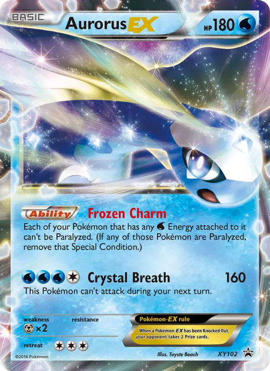 Aurorus EX XY102 XY Black Star Promos Pokesingles