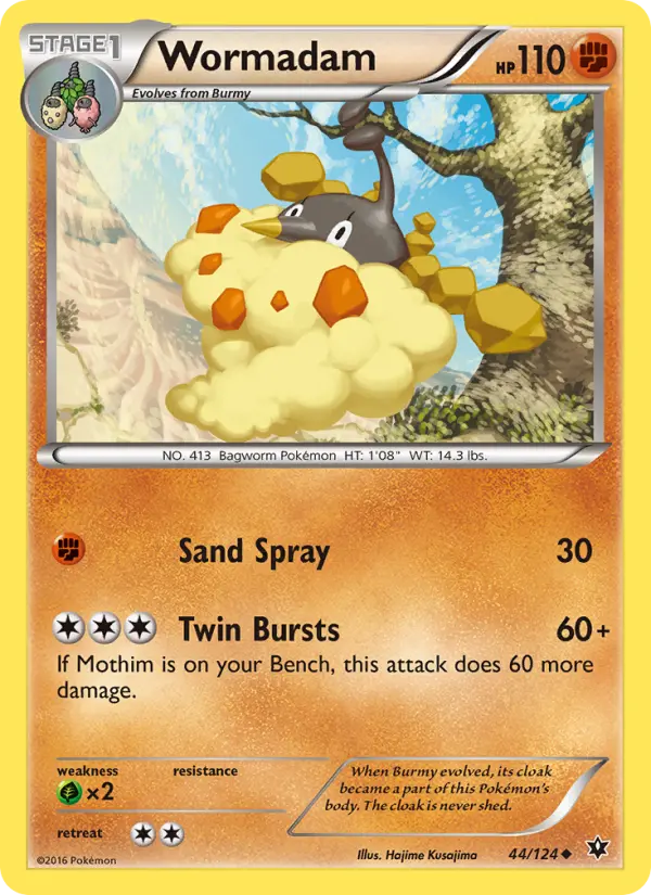 Wormadam 44 Fates Collide Pokesingles
