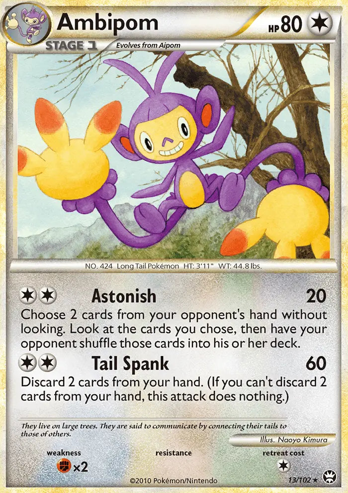Ambipom 13 Triumphant Pokesingles