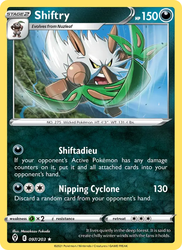 Shiftry 97 Evolving Skies Pokesingles
