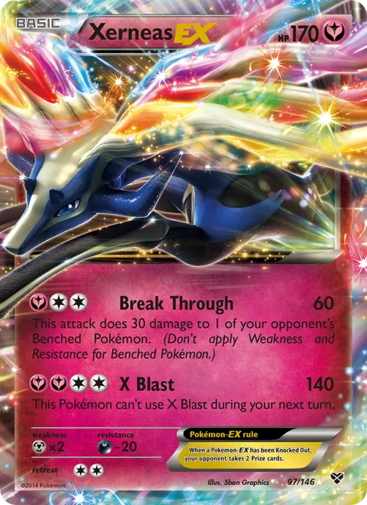 Xerneas EX 97 XY Pokesingles