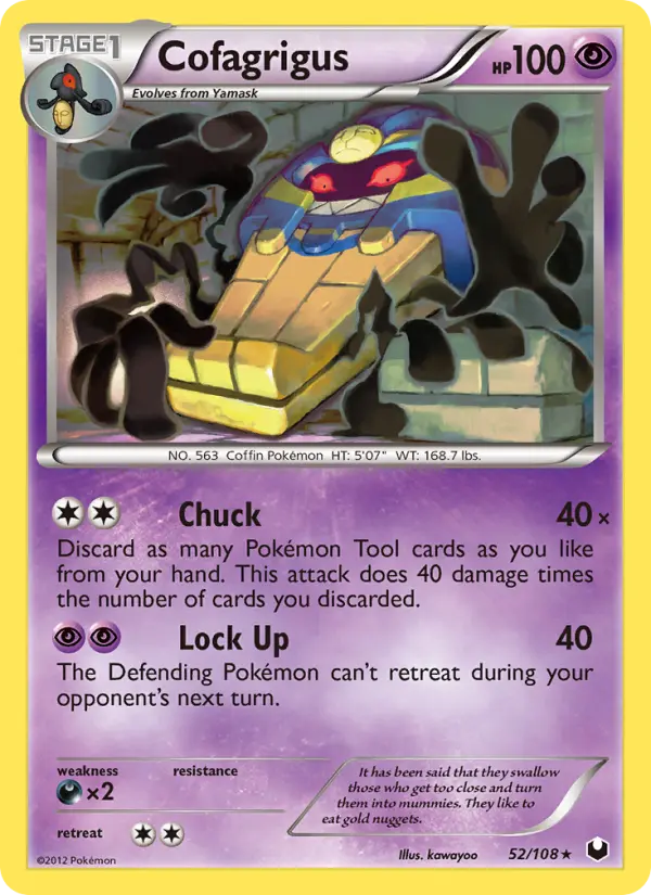 Cofagrigus 52 Dark Explorers Pokesingles