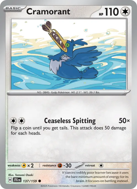 Cramorant 137 Journey Together Pokesingles