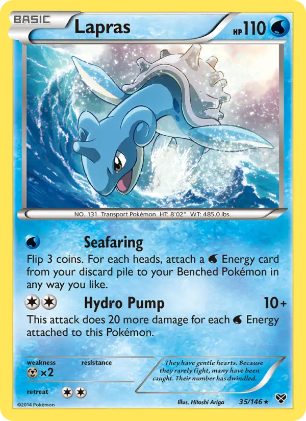 Lapras 35 XY Pokesingles