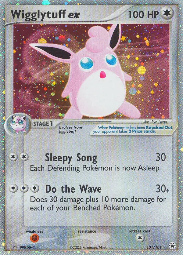Wigglytuff ex 101 Hidden Legends Pokesingles