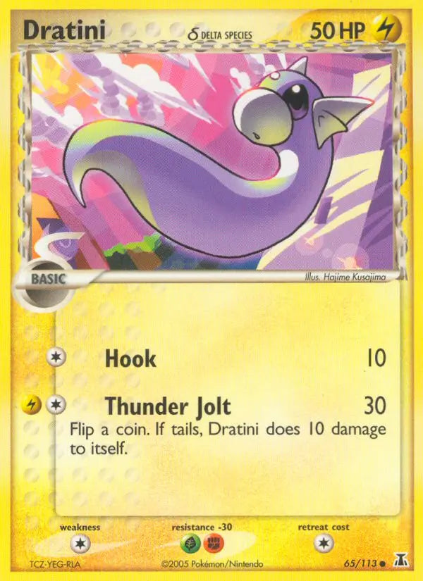 Dratini δ 65 Delta Species Pokesingles