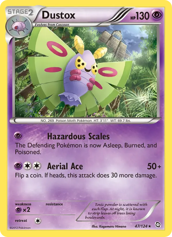 Dustox 47 Dragons Exalted Pokesingles