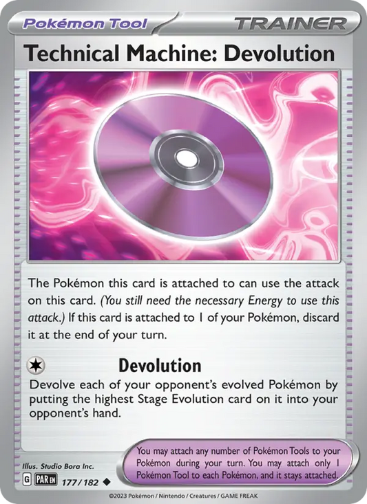 Technical Machine: Devolution 177 Paradox Rift Pokesingles