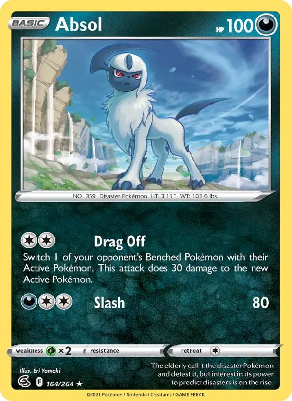 Absol 164 Fusion Strike Pokesingles