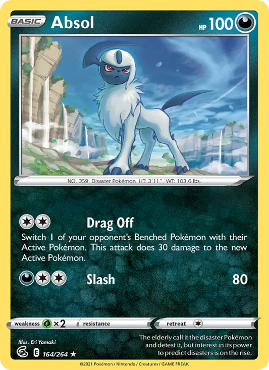 Absol 164 Fusion Strike Pokesingles