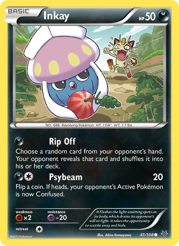 Inkay 41 Roaring Skies Pokesingles