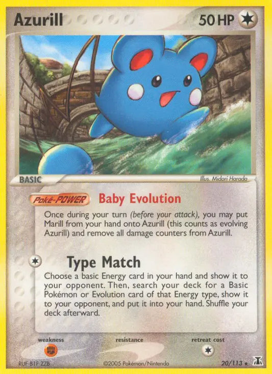 Azurill 20 Delta Species Pokesingles